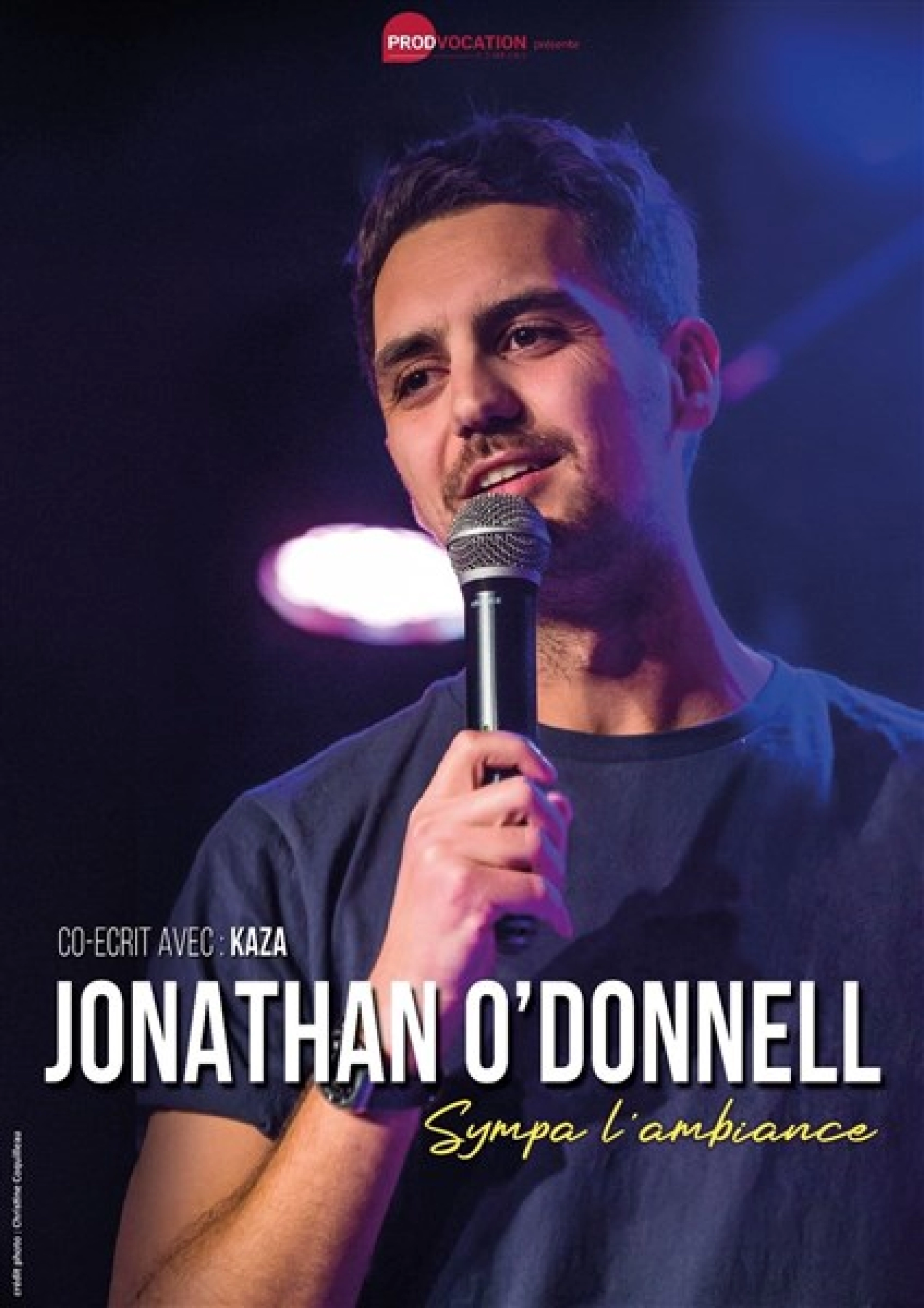 Affiche de l'évènement : Jonathan O'Donnell