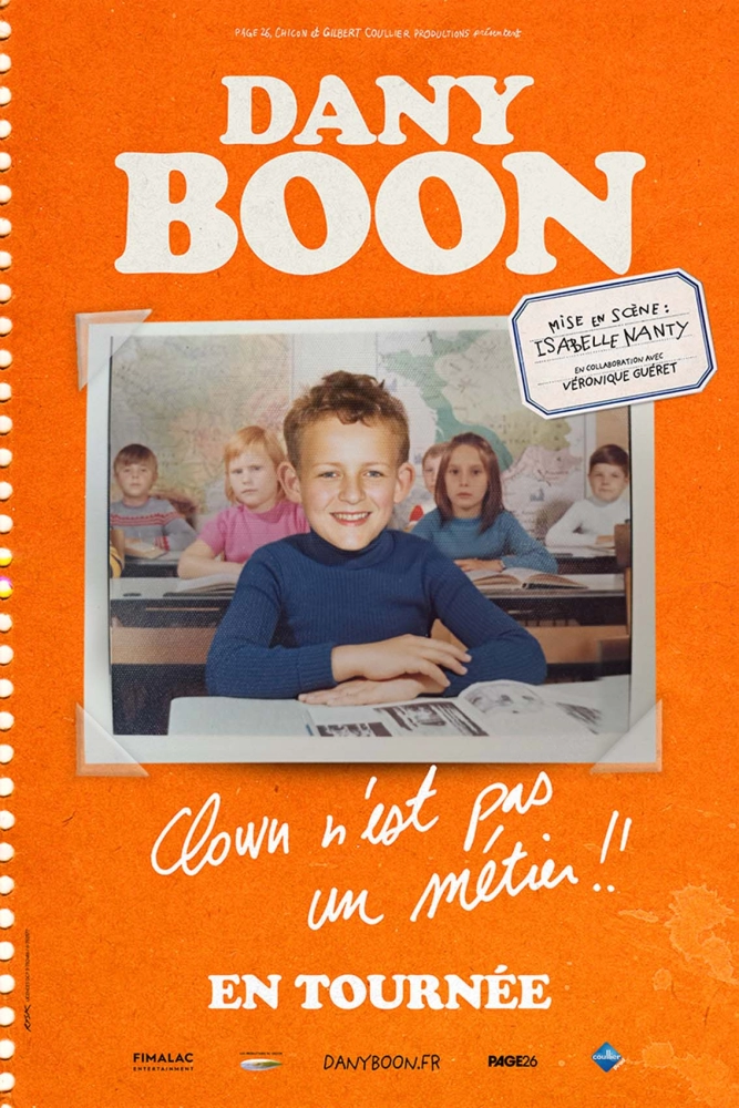 Affiche de l'évènement : DANY BOON Affiche de l'évènement : DANY BOON